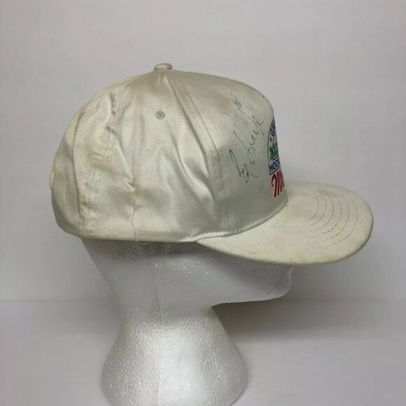 Vintage Hat Signed Baseball Cap Greatest All Stars Hockey Legends Ed Shack - Picture 4 of 12